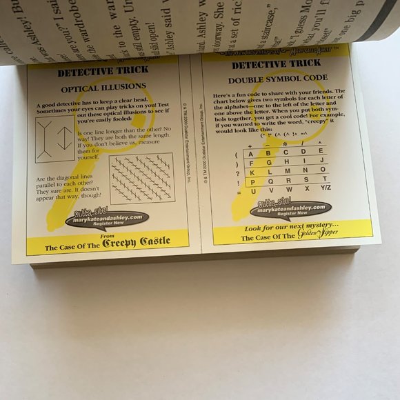 The New Adventures of Mary-Kate & Ashley Books: Creepy Castle & Mountain Mystery - Picture 12 of 12